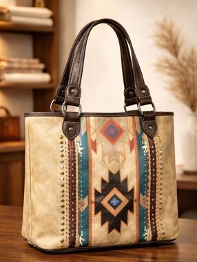 Montana West | New!  Aztec Collection Concealed Carry Tote
